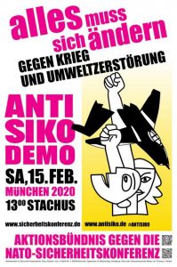 Demonstration gegen die Münchner Sicherheitskonferenz @ Karlsplatz/Stachus